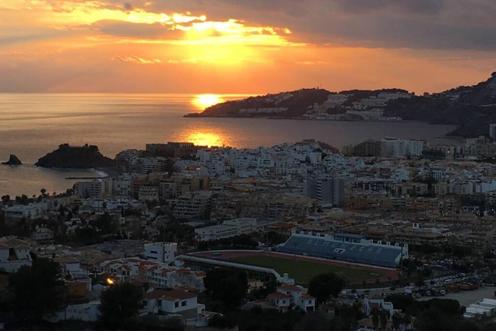 Seaview And Sun All Day Long In Los Pinos, Almunecar, Andalusia Buitenkant foto